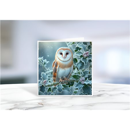 Greeting Card - Matt - 145x145mmOwl (6)