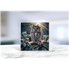 Greeting Card - Matt - 145x145mmOwl (9)