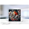 Greeting Card - Matt - 145x145mmRobin (15)
