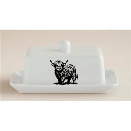 Standard Size Butter Dish - HC 2