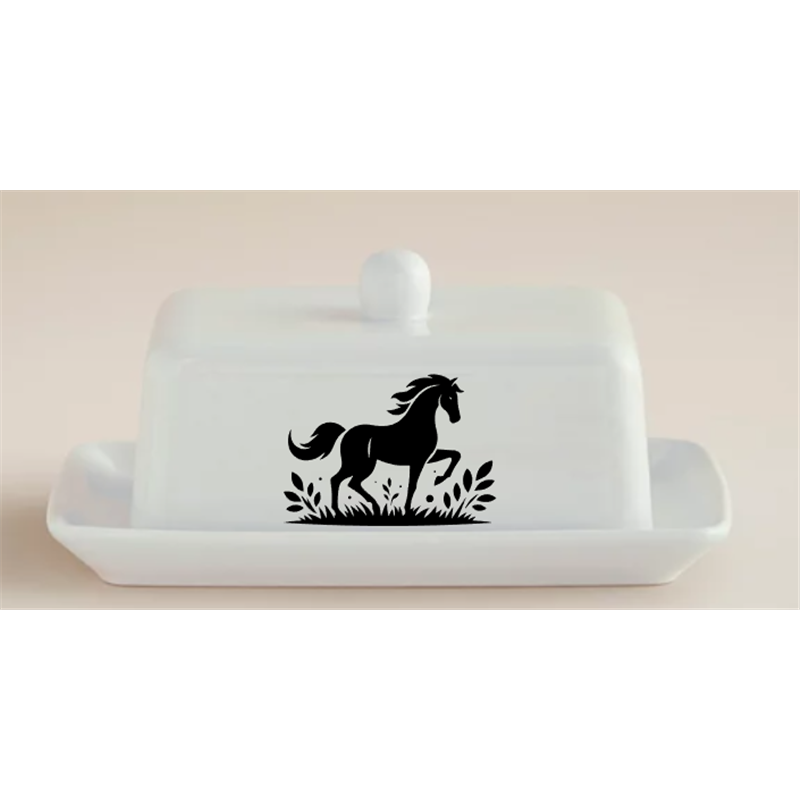 Standard Size Butter Dish - Hor 1