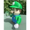 Chunky Luigi 3D Printed Display Model | Gamer Collectible Figure | 18cm Tall