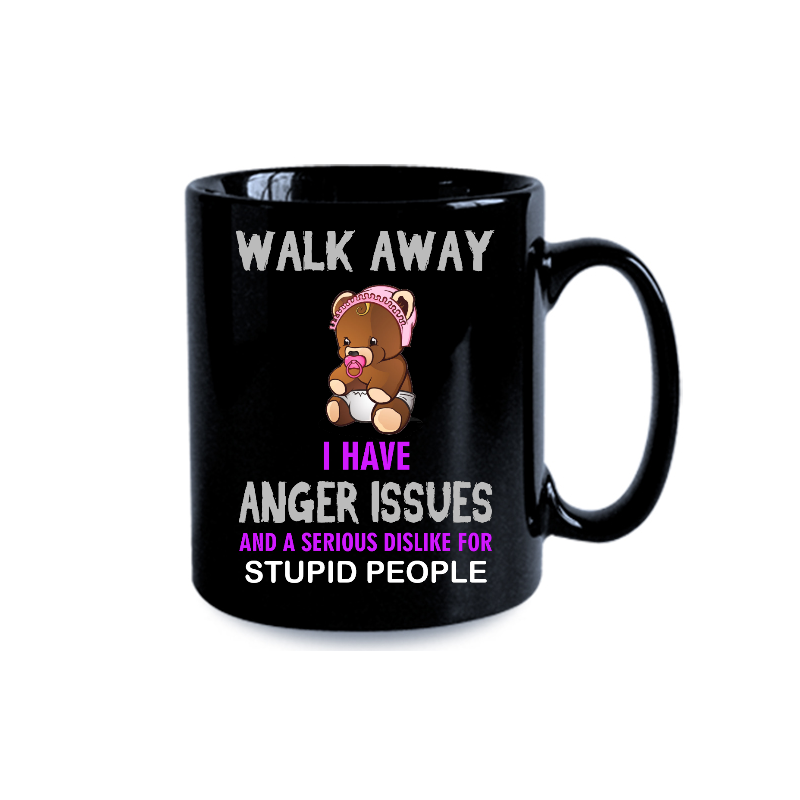 Mug - Anger Issues - Baby Bear Female