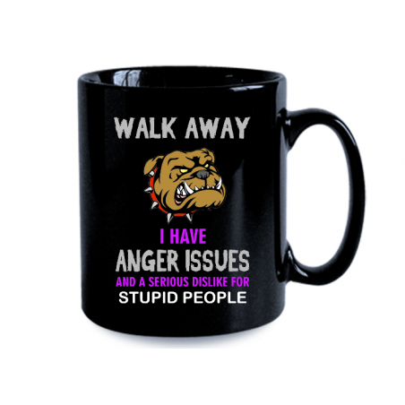 Mug - Anger Issues -  Dog