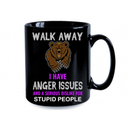 Mug - Anger Issues - Grizzly