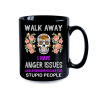 Mug - Anger Issues - Skull