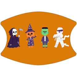 Halloween 63 - 2 Layer + Filter 