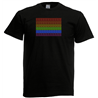T Shirt - Rhinestone Pride Flag