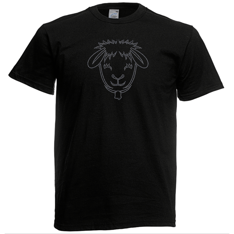 T Shirt - Rhinestone choice Sheep