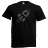 T Shirt - Rhinestone choice Filled Rocket