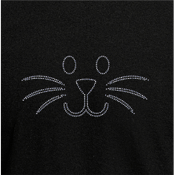 T Shirt - Rhinestone choice Cat 3