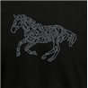 T Shirt - Rhinestone choice Horse 1