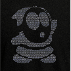T Shirt - Rhinestone choice Ghost
