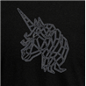 T Shirt - Rhinestone choice Geo Unicorn