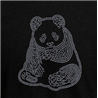T Shirt - Rhinestone choice Panda