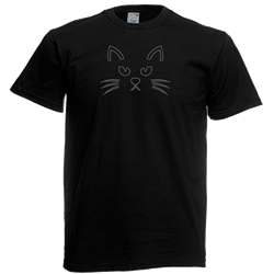 T Shirt - Rhinestone choice Cat 2