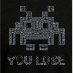 T Shirt - Rhinestone choice You Loose