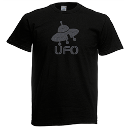 T Shirt - Rhinestone choice UFO