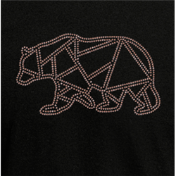 T Shirt - Rhinestone choice Geo Bear 1