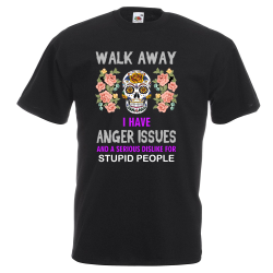 Adult T - Anger Issues - Skull