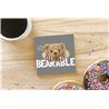 Teddy Bear TB(32) Ceramic Coaster - 10cm