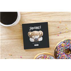 Teddy Bear TB(34) Ceramic Coaster - 10cm