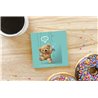 Teddy Bear TB(39) Ceramic Coaster - 10cm