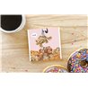 Teddy Bear TB(51) Ceramic Coaster - 10cm