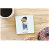 Teddy Bear TB(63) Ceramic Coaster - 10cm