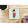 Teddy Bear TB(64) Ceramic Coaster - 10cm