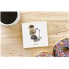 Teddy Bear TB(70) Ceramic Coaster - 10cm