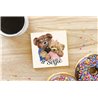 Teddy Bear TB(71) Ceramic Coaster - 10cm