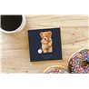 Teddy Bear TB(99) Ceramic Coaster - 10cm