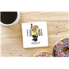 Teddy Bear TB(103) Ceramic Coaster - 10cm
