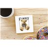 Teddy Bear TB(105) Ceramic Coaster - 10cm