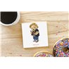 Teddy Bear TB(114) Ceramic Coaster - 10cm