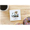 Teddy Bear TB(115) Ceramic Coaster - 10cm