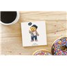 Teddy Bear TB(119) Ceramic Coaster - 10cm