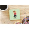 Teddy Bear TB(121) Ceramic Coaster - 10cm