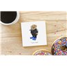 Teddy Bear TB(131) Ceramic Coaster - 10cm