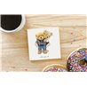 Teddy Bear TB(138) Ceramic Coaster - 10cm
