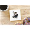 Teddy Bear TB(152) Ceramic Coaster - 10cm