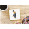 Teddy Bear TB(153) Ceramic Coaster - 10cm