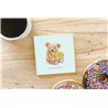 Teddy Bear TB(154) Ceramic Coaster - 10cm