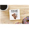 Teddy Bear TB(158) Ceramic Coaster - 10cm