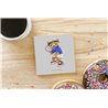 Teddy Bear TB(161) Ceramic Coaster - 10cm