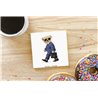 Teddy Bear TB(175) Ceramic Coaster - 10cm