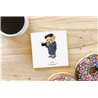Teddy Bear TB(177) Ceramic Coaster - 10cm
