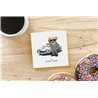 Teddy Bear TB(179) Ceramic Coaster - 10cm
