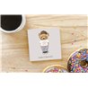 Teddy Bear TB(182) Ceramic Coaster - 10cm